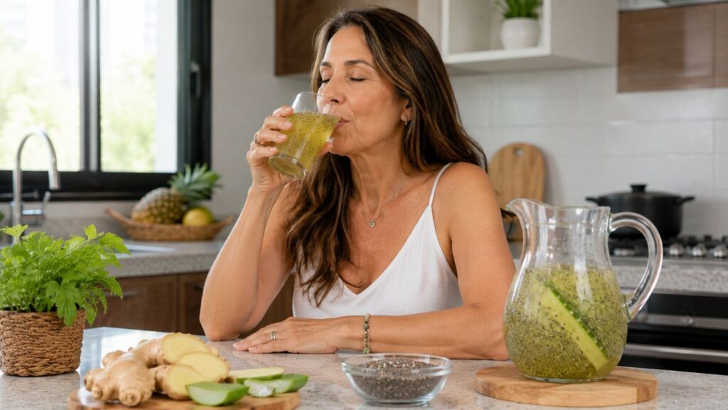 A bebida antienvelhecimento natural mais poderosa: uma receita de elixir que elimina a aparência cansada e revitaliza o corpo