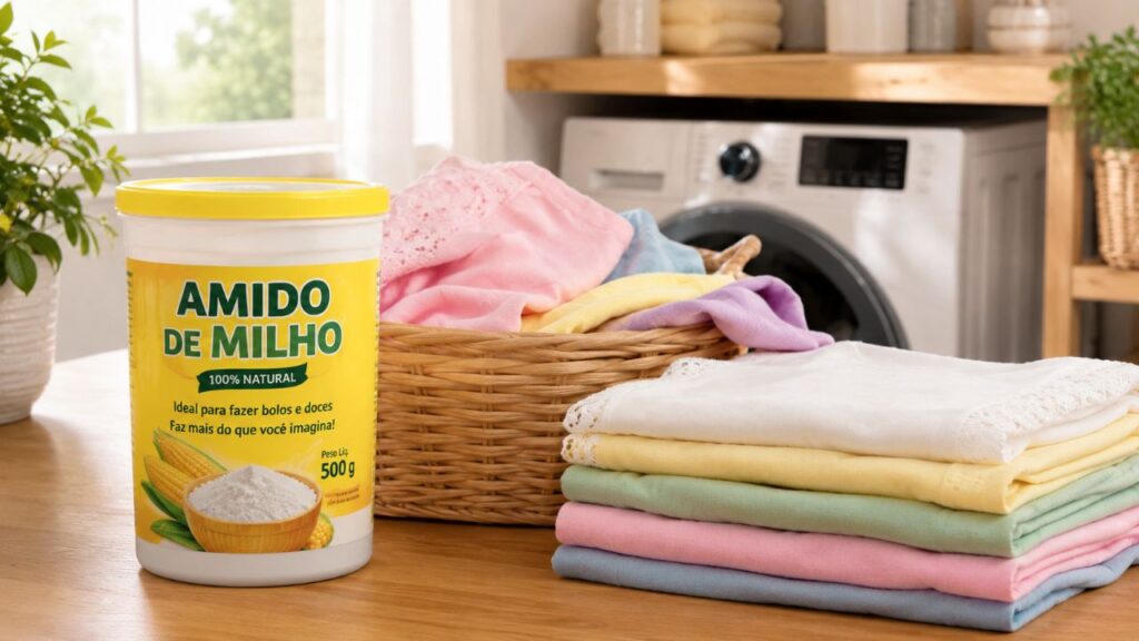 Adicionar amido de milho às roupas: por que é recomendado e quando é uma boa solução
