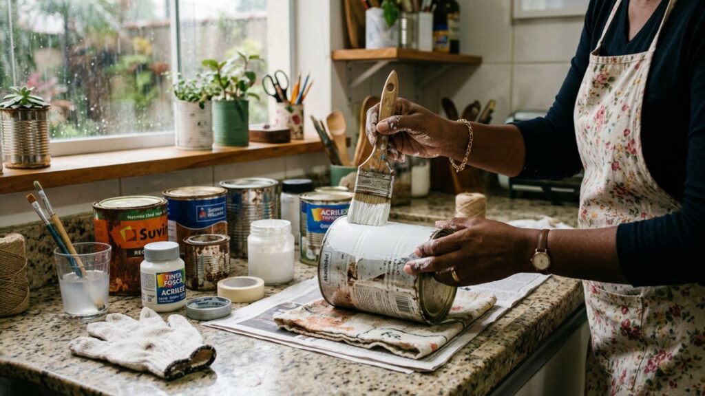 7 ideias com latas recicladas que podem deixar sua casa mais bonita