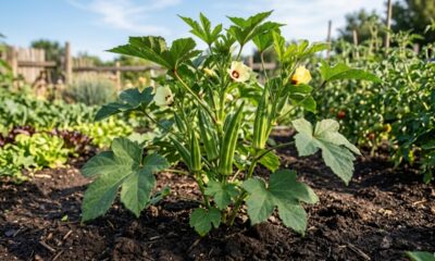 Como plantar quiabo com um cuidado no solo que faz diferença no crescimento