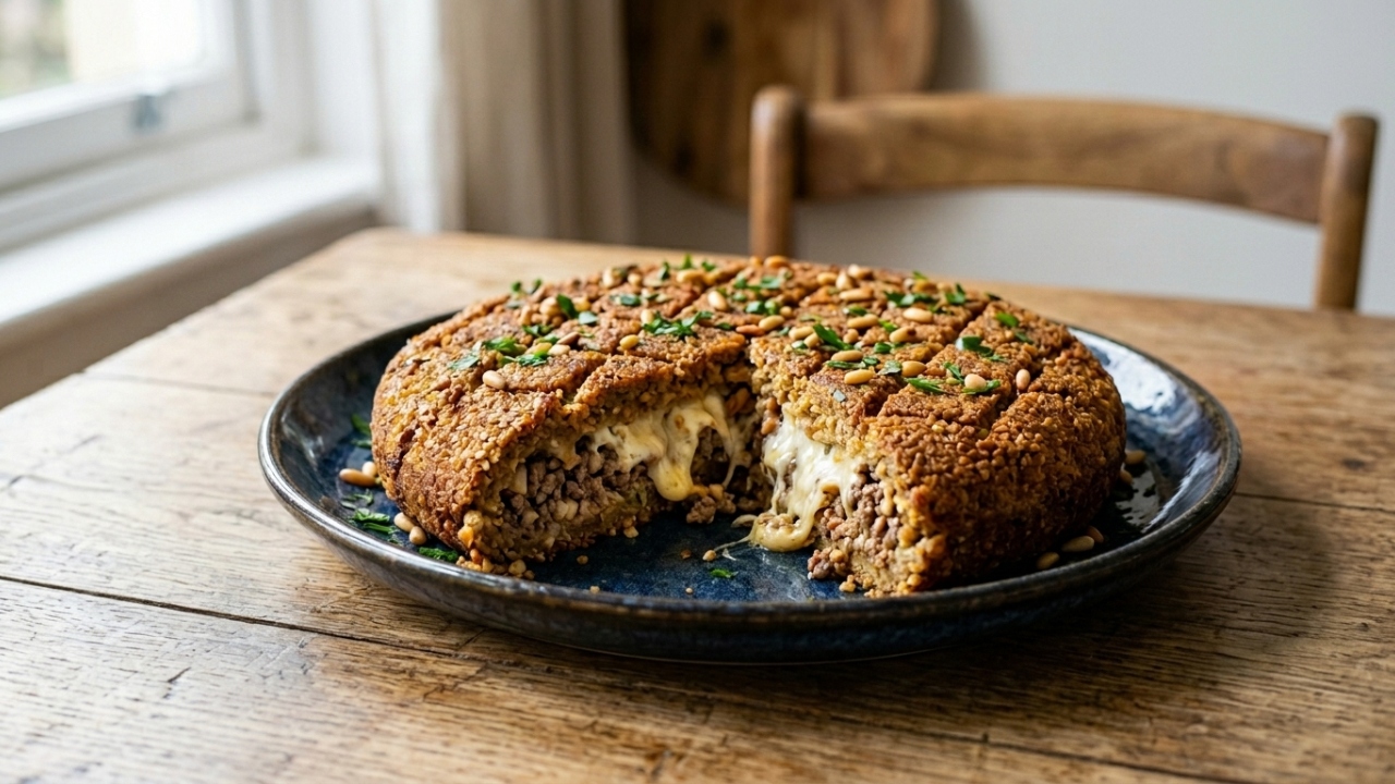 Esse quibe de forno recheado da minha avó transformava ingredientes simples em uma receita que sempre fazia sucesso
