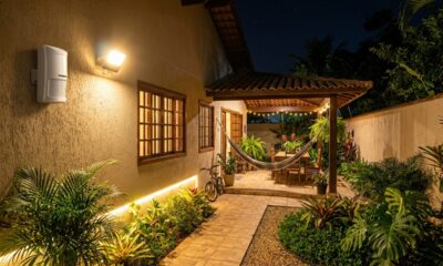 Proteja seu quintal com iluminação LED e sensor de presença em 3 passos