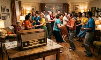Festas que não precisavam de muito tinham música no rádio e alegria de sobra