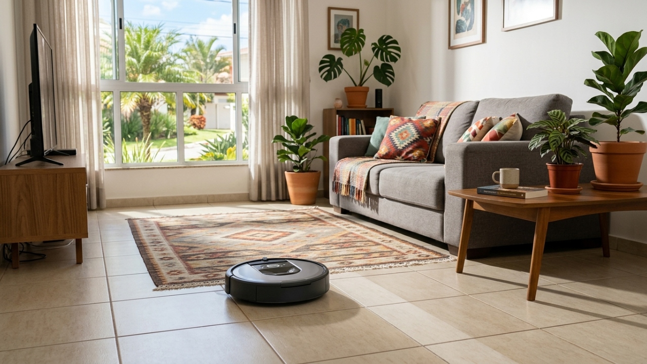 Robô aspirador parece luxo, mas pode economizar tempo na limpeza diária da casa