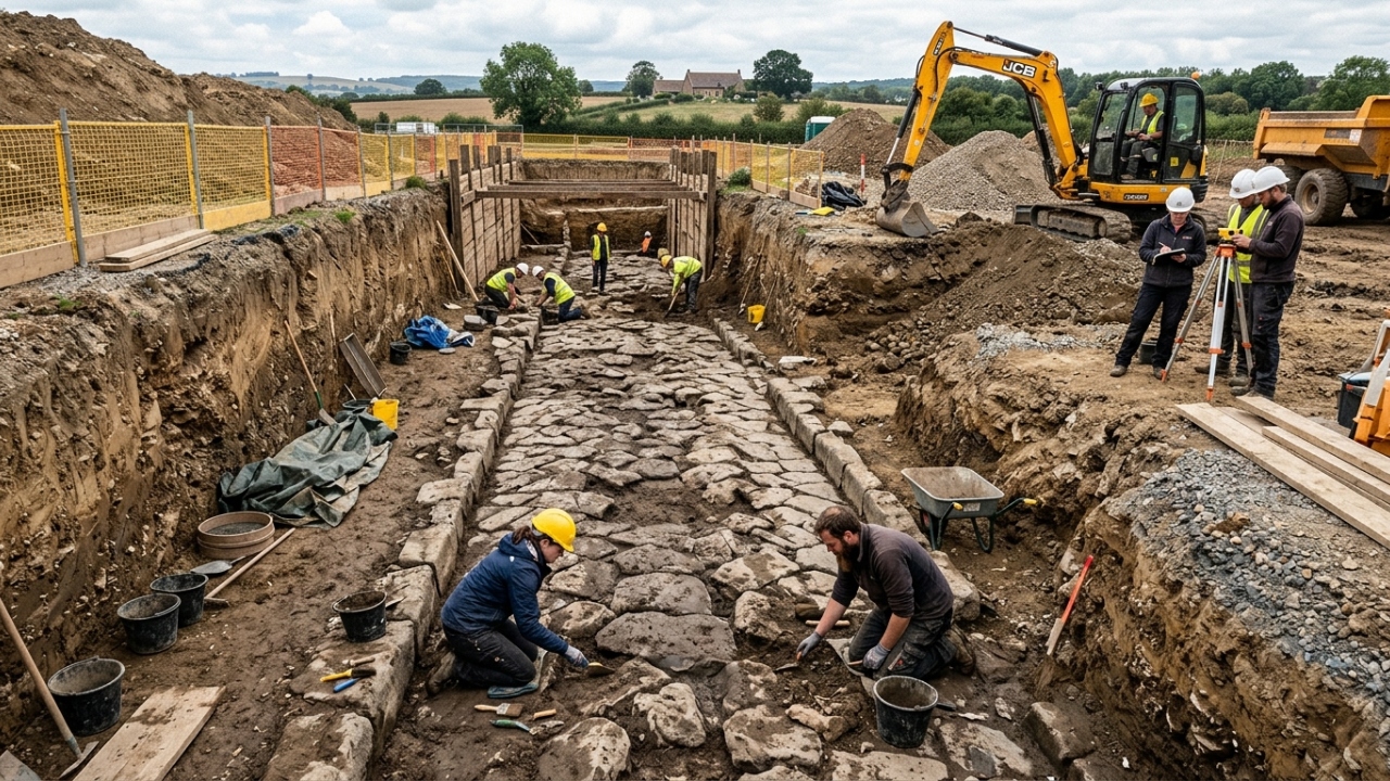 Arqueólogos descobrem uma superestrada romana enterrada nas profundezas da Terra