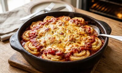 Enrole a massa de pastel do jeito certo e prepare um rondelli gratinado que deixa qualquer jantar mais especial