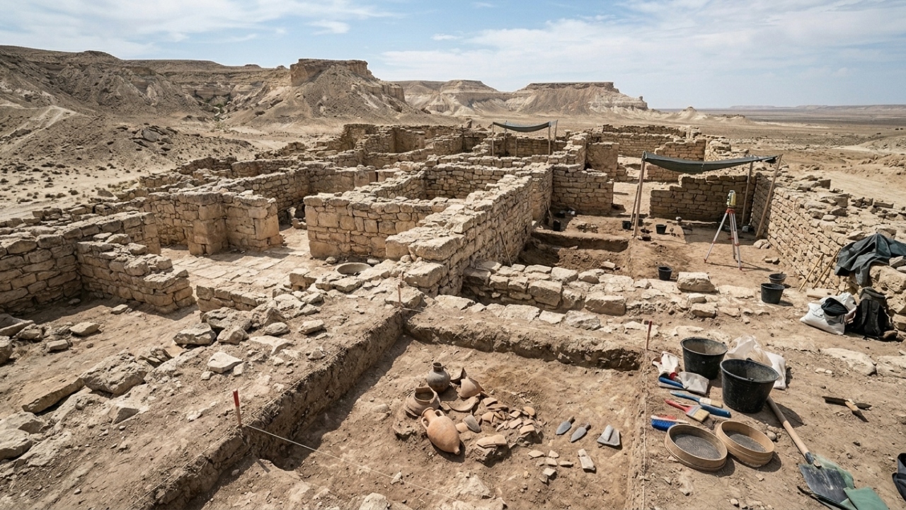 Sítio arqueológico de cidade antiga com ligações à China e Roma é descoberto em Mangystau