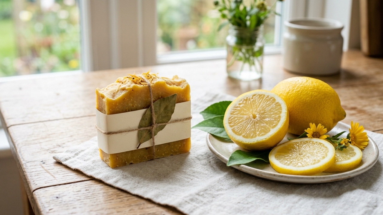 Como fazer sabonete natural de limão para remover manchas de pigmentação