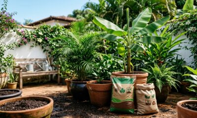 Os tipos de adubo para plantas que ajudam no crescimento rápido e deixam o cultivo mais vigoroso