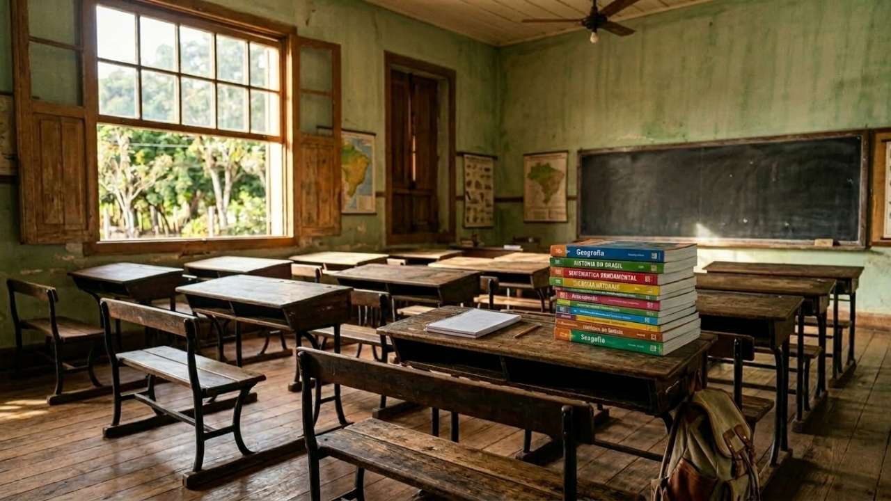 Detalhes da escola antiga como cheiro de livro novo despertam nostalgia da infância
