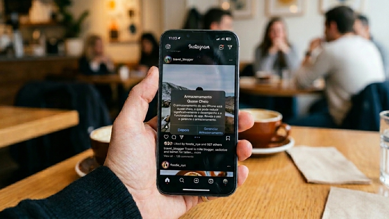 Aplicativo do Instagram pode ficar pesado por um detalhe simples no celular