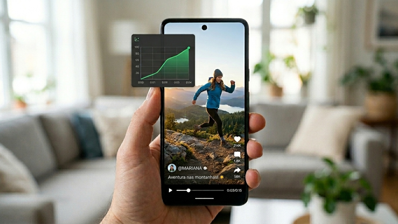Quem quer crescer no TikTok precisa olhar esse detalhe nos primeiros segundos