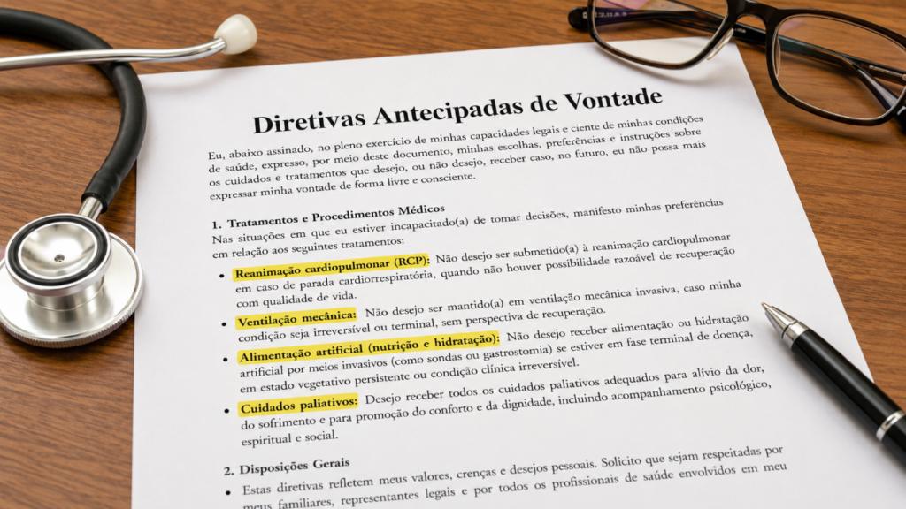 Testamento vital: o documento que decide pelo idoso quando ele não puder mais falar (e como fazer no cartório)