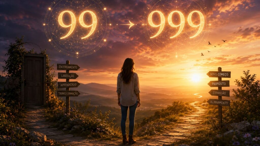Os números 99 e 999 simbolizam conclusão, fechamento de ciclos e novos começos