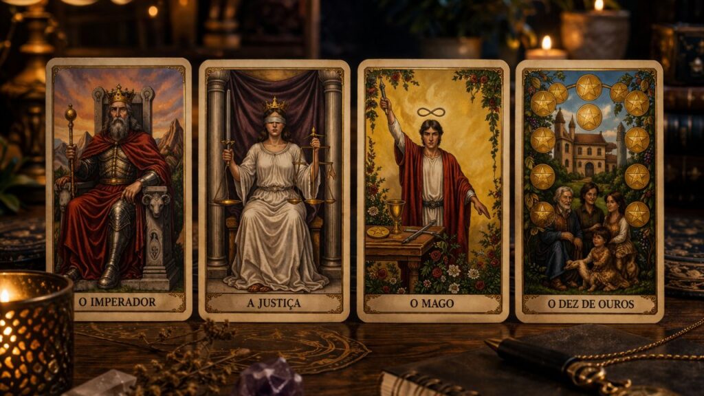 Essas cartas do tarot indicam crescimento profissional e avanço sólido na carreira