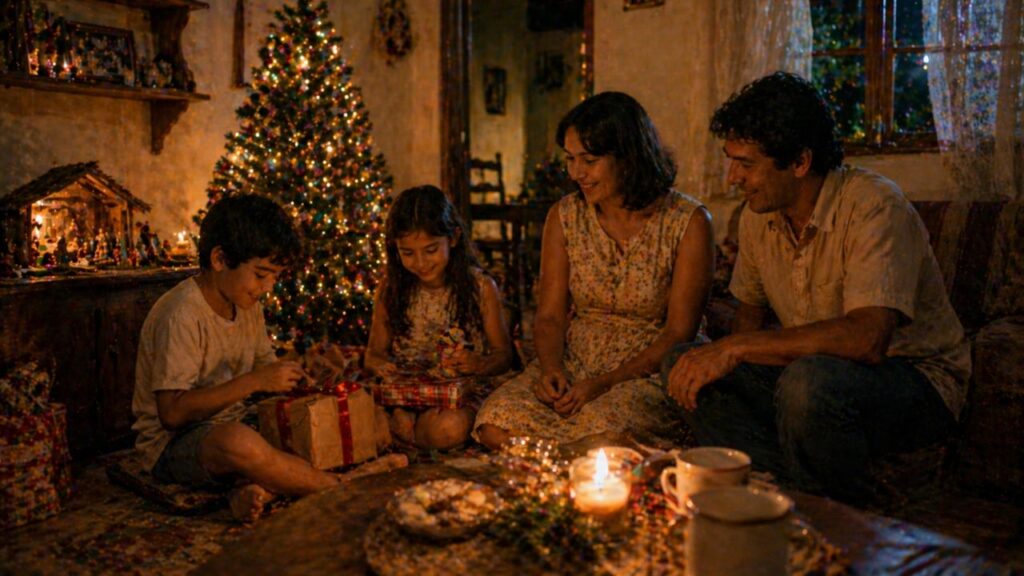 Datas comemorativas como Natal sem exageros tinham outro clima na infância
