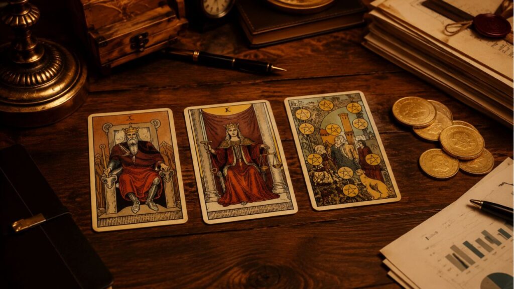 Essas cartas do tarot costumam aparecer quando a vida começa a encontrar mais estabilidade