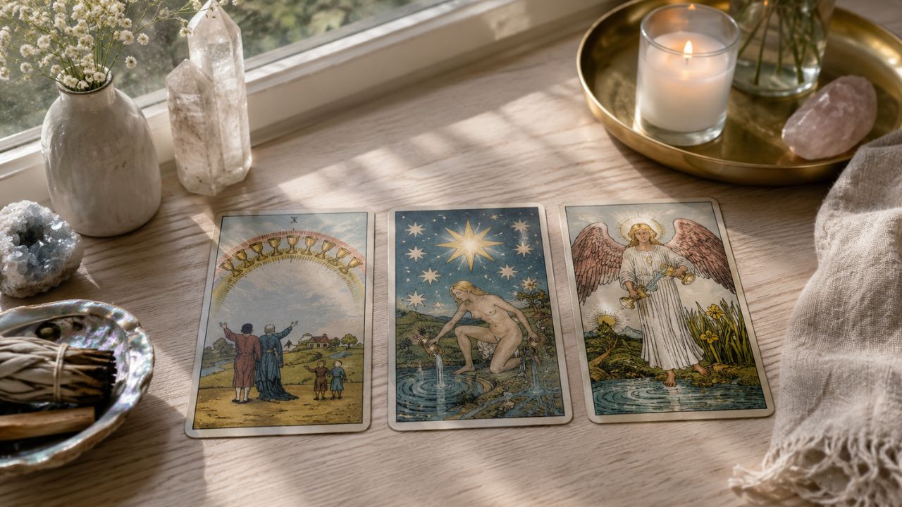 Cartas do tarot que indicam crescimento emocional consistente e mais equilíbrio interior agora