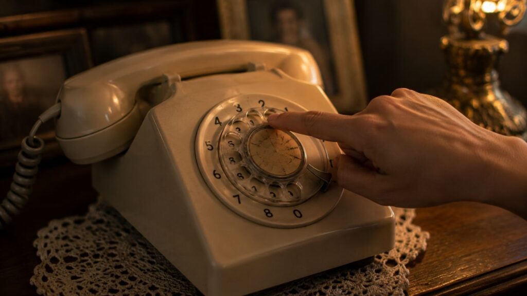Itens antigos como telefone de disco hoje quase ninguém sabe usar, mas marcaram gerações