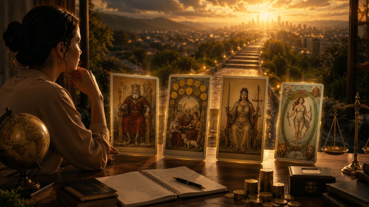 Essas cartas do tarot podem indicar prosperidade e crescimento a médio prazo
