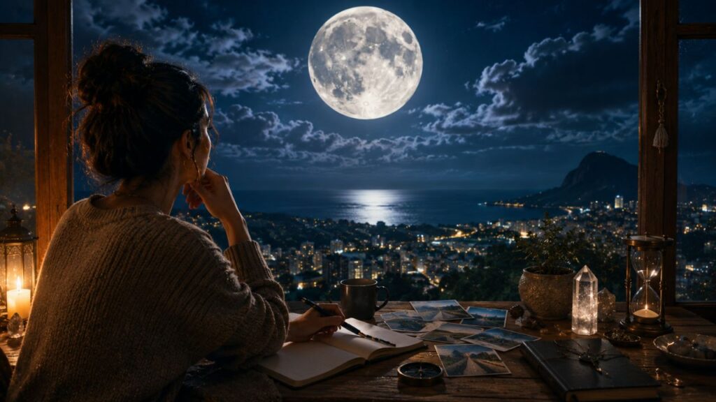 A Lua Cheia sempre chamou a atenção de quem precisa tomar decisões importantes na vida. Em muitos momentos de escolha, algumas pessoas reparam no céu e associam esse ciclo lunar a mudanças, cortes de ciclo ou maior intensidade emocional. Ao longo da história, esse período do mês foi ligado a rituais, planejamentos e até à organização da rotina, o que ainda influencia comportamentos em 2026. O que é a Lua Cheia e por que ela chama tanta atenção? A Lua Cheia é a fase em que o satélite natural aparece totalmente iluminado, quando o Sol, a Terra e a Lua ficam praticamente alinhados. Esse alinhamento provoca maior incidência de luz refletida, o que torna a Lua mais destacada no céu e facilmente observada a olho nu. Em termos astronômicos, é apenas mais uma fase do ciclo lunar, que dura cerca de 29,5 dias. No campo simbólico, porém, a imagem completa do astro se liga à ideia de plenitude, auge e exposição de tudo aquilo que vinha sendo construído nas semanas anteriores, reforçando a sensação de “ponto de virada”. Como a Lua Cheia influenciou decisões ao longo da história? Ao longo dos séculos, diferentes culturas associaram a Lua Cheia a colheitas, rituais religiosos, celebrações e tomada de decisões comunitárias. Povos agrícolas, por exemplo, usavam o brilho lunar para organizar horários de trabalho, festas de colheita e reuniões importantes em que se decidiam alianças e recursos. Esse costume ajudou a consolidar a percepção de que esse é um momento de maior “visibilidade” das consequências de ações passadas. Assim, planejar passos importantes da vida durante a Lua Cheia passou a ser prática comum em alguns grupos, ainda que sem comprovação científica direta, mas apoiada em tradição e observação empírica. Como a Lua Cheia pode influenciar decisões importantes da vida? A expressão “como a Lua Cheia afeta decisões importantes da vida” costuma envolver três aspectos principais: emoções, percepção de tempo e interpretação de sinais. Em termos emocionais, muitas pessoas relatam sentir-se mais agitadas, sensíveis ou reflexivas durante essa fase, o que pode acelerar escolhas baseadas em sentimentos até então reprimidos. Outro ponto é a sensação de ciclo, pois a Lua Cheia é vista como um momento de “pico” antes de um encerramento. Isso favorece atitudes como encerrar projetos, finalizar relações desgastadas, oficializar mudanças ou assumir decisões adiadas, usando o simbolismo lunar como espécie de calendário interno para agir com mais determinação. A Lua Cheia realmente muda o comportamento das pessoas? Do ponto de vista científico, estudos até 2026 apresentam resultados variados sobre a relação entre Lua Cheia e comportamento humano. Pesquisas analisaram sono, índices de violência, emergências médicas e alterações de humor, mas muitas não encontraram diferenças estatisticamente significativas que comprovem uma influência direta e constante. Por outro lado, a força do simbolismo cultural é reconhecida e pode moldar percepções e lembranças. A expectativa em relação à Lua Cheia alimenta o chamado efeito de confirmação, em que a pessoa nota mais os eventos que reforçam aquilo em que já acredita, criando a impressão de que o astro interfere em suas atitudes. Expectativa cultural: tradições, crenças e costumes reforçam a ideia de que a Lua Cheia é decisiva. Memória seletiva: decisões marcantes tomadas nessa fase são recordadas com mais facilidade. Ambiente social: rituais de grupo e conversas sobre o tema encorajam reflexões e mudanças. Como usar a Lua Cheia de forma prática ao tomar decisões? Mesmo sem consenso científico sobre influência direta, muitas pessoas utilizam a Lua Cheia como marco simbólico para organizar a vida. Nessa perspectiva, o fenômeno funciona como lembrete periódico de pausa e revisão, desde que decisões relevantes sejam baseadas também em dados concretos, autoconhecimento e análise racional. Algumas estratégias ajudam a transformar esse momento em ferramenta prática de planejamento, combinando reflexão emocional com critérios objetivos: Revisar metas pessoais: observar o que avançou ou ficou parado no mês. Observar emoções: identificar sentimentos recorrentes no trabalho e nas relações. Analyser consequências: listar possíveis resultados de cada decisão antes de agir. Buscar dados: em escolhas financeiras, profissionais ou de saúde, consultar fontes confiáveis. Estabelecer compromissos: usar o período como marco para iniciar ou encerrar hábitos e projetos. Qual é o papel da Lua Cheia no planejamento de vida hoje? No contexto atual, em 2026, a Lua Cheia ocupa um espaço que mistura tradição, espiritualidade, psicologia e ciência. Para algumas pessoas, ela representa um momento oportuno para refletir sobre relacionamentos, finanças, carreira e bem-estar emocional; para outras, é apenas um espetáculo natural que acompanha, à distância, decisões embasadas em dados e aconselhamento profissional. Independentemente da interpretação, a Lua Cheia continua presente em calendários, planejamentos e conversas sobre mudanças de rumo. Ao observar esse ciclo mensal, muitas pessoas encontram uma forma simples de dividir o tempo em etapas, revisitar escolhas e estruturar os próximos passos, especialmente em momentos de decisões importantes da vida.