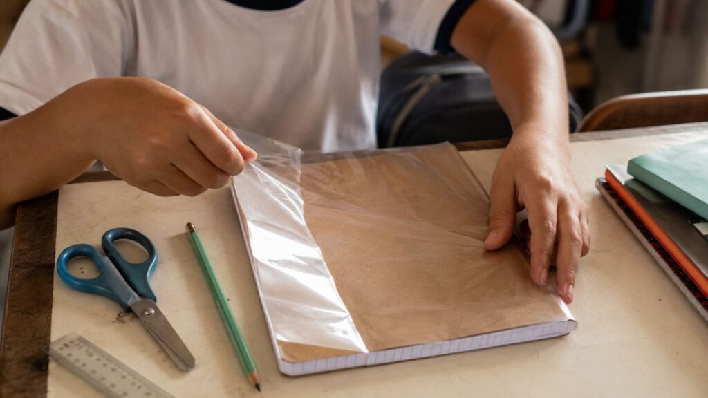 Materiais escolares antigos como caderno brochura despertam saudade em muita gente