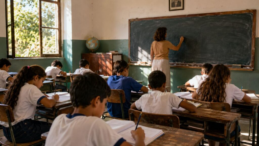Estudar sem internet exigia copiar matéria do quadro e prestar atenção o tempo inteiro