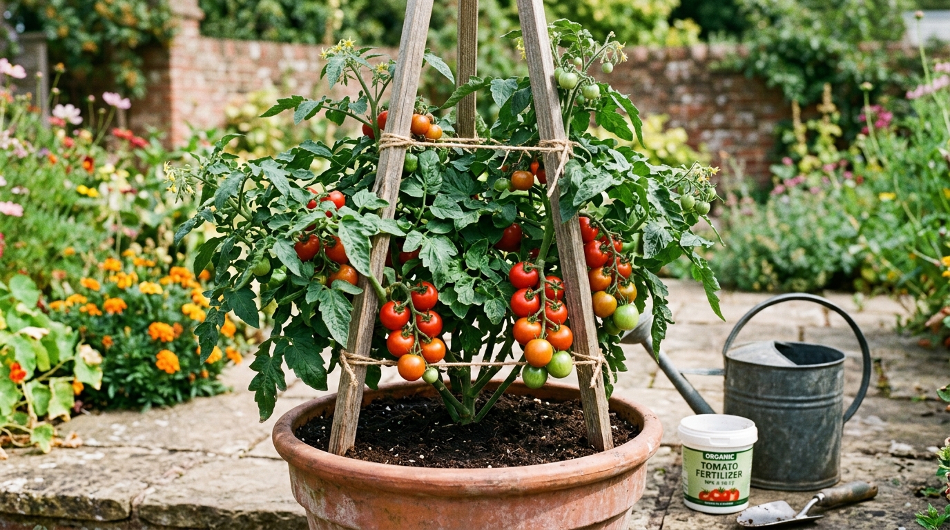 Como deixar o tomateiro forte com o adubo certo para dar mais frutos