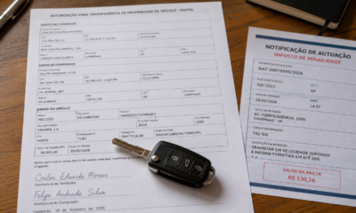 Vendeu o carro e esqueceu o Detran? O erro que pode fazer multas chegarem no seu nome
