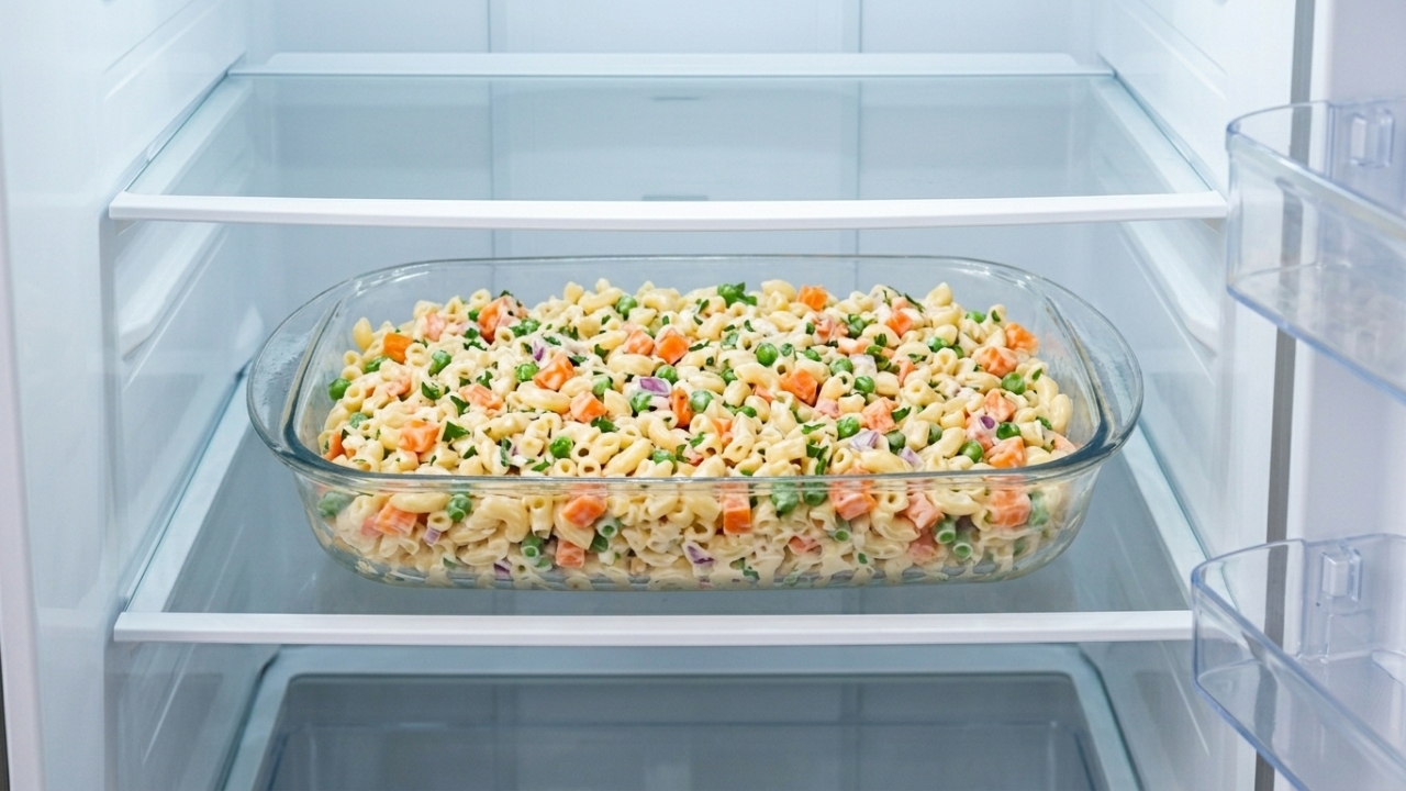 Toda vez que essa macarronese ia para a geladeira, a gente já sabia que o jantar seria bom