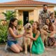 Meninas ajudam cachorro perdido a reencontrar sua família e recebem a melhor recompensa