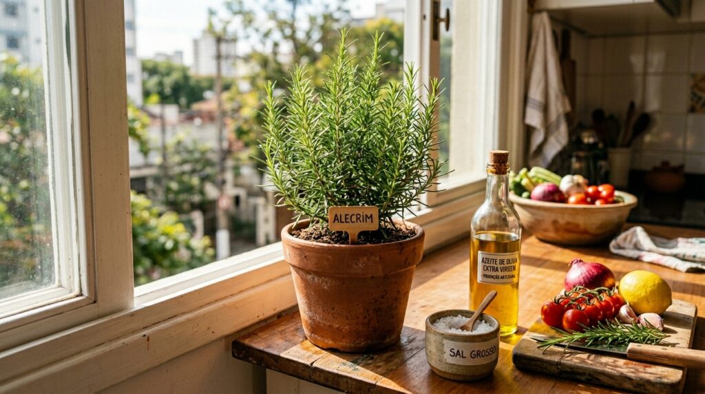 Essa planta tem a folha rica em aroma e antioxidantes que ajuda a temperar carnes, legumes e chás cresce sem esforço em casa