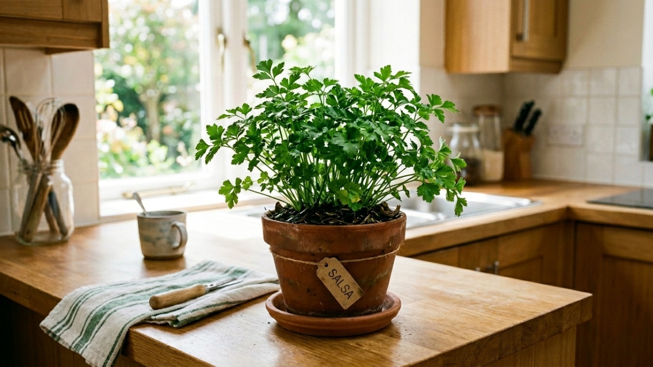 Cultivo de salsinha exige esse cuidado simples para evitar folhas fracas e amareladas