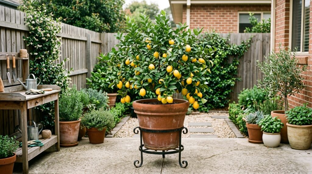 7 árvores frutíferas que não estragam o piso do quintal e são perfeitas para espaços pequenos