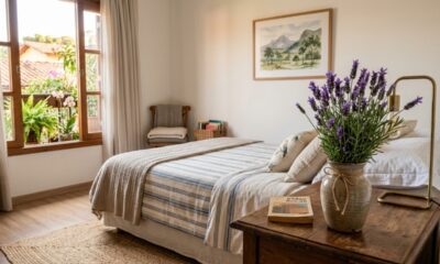 O efeito relaxante da lavanda que faz muita gente levar a planta para perto da cama