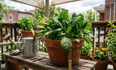 Fácil de cultivar, folha rica em ferro e fibras que ajuda na saciedade cresce até em vaso pequeno
