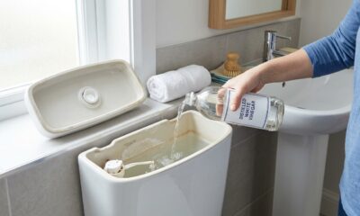 Por que colocar vinagre no vaso sanitário? A solução simples para um problema básico de banheiro