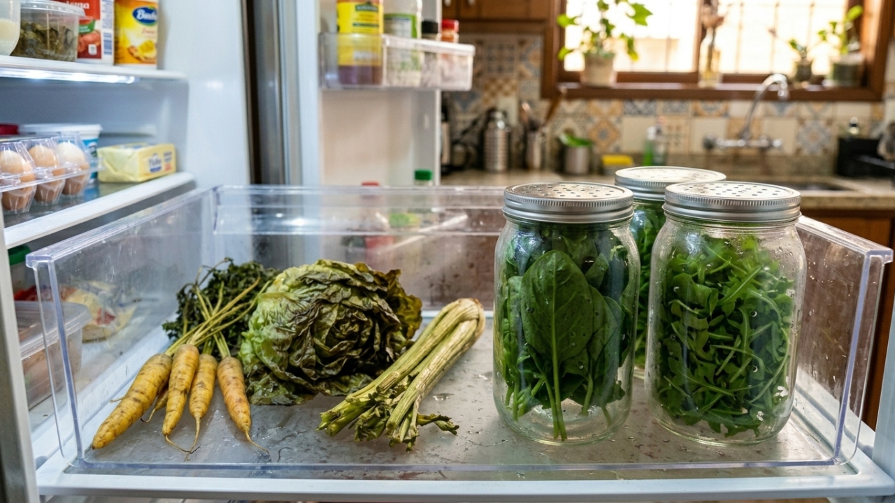O detalhe simples que quase ninguém observa e pode estar estragando suas verduras na geladeira