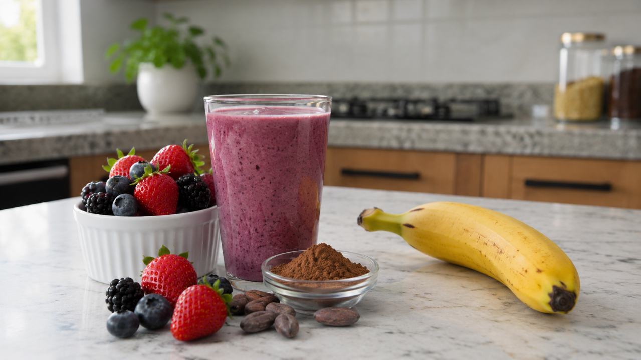 Banana na vitamina parece saudável, mas um estudo revelou o detalhe que muda essa combinação