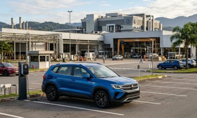 Volkswagen prepara Taos híbrido nacional com até 170 cv para 2028