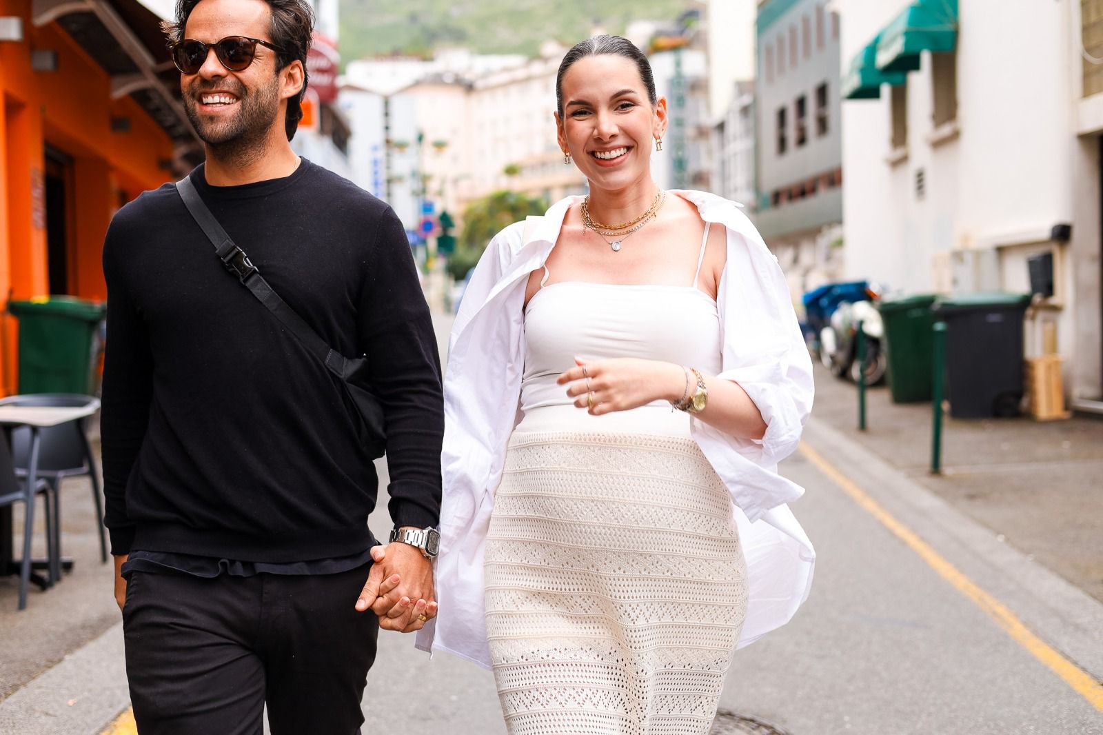 Felipe Alcântara e a sua mulher