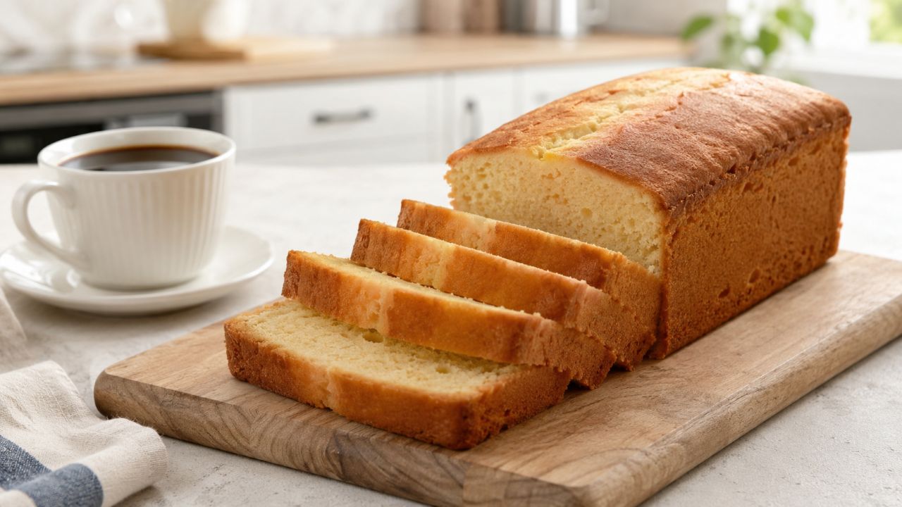 Bolo Pullman caseiro fica macio e úmido com ingredientes simples