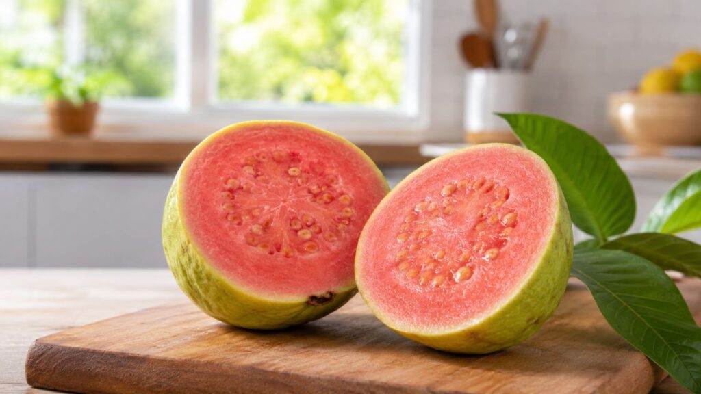 Consumir a goiaba inteira ajuda a aproveitar melhor as fibras da fruta