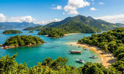 Com 365 ilhas para 365 dias do ano, a maior ilha do Rio de Janeiro tem 2.000 praias com 85% da sua vegetação preservada