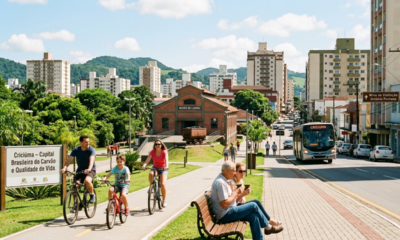 Com alta de 11% na chegada de novos moradores, a “Capital do Carvão” se consolida como destino de qualidade de vida