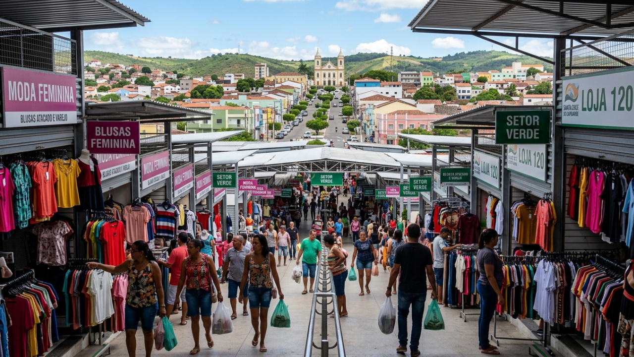 A “Capital das Blusinhas” movimenta milhões, veste o Brasil inteiro e recebe mais de 100 mil compradores toda semana