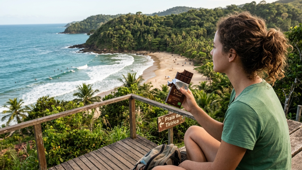 A antiga vila do chocolate se reinventou com o surfe e hoje conquista turistas com praias cercadas por floresta tropical