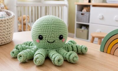 O polvinho em amigurumi une delicadeza artesanal, simbolismo afetivo e cuidado com a segurança do bebê