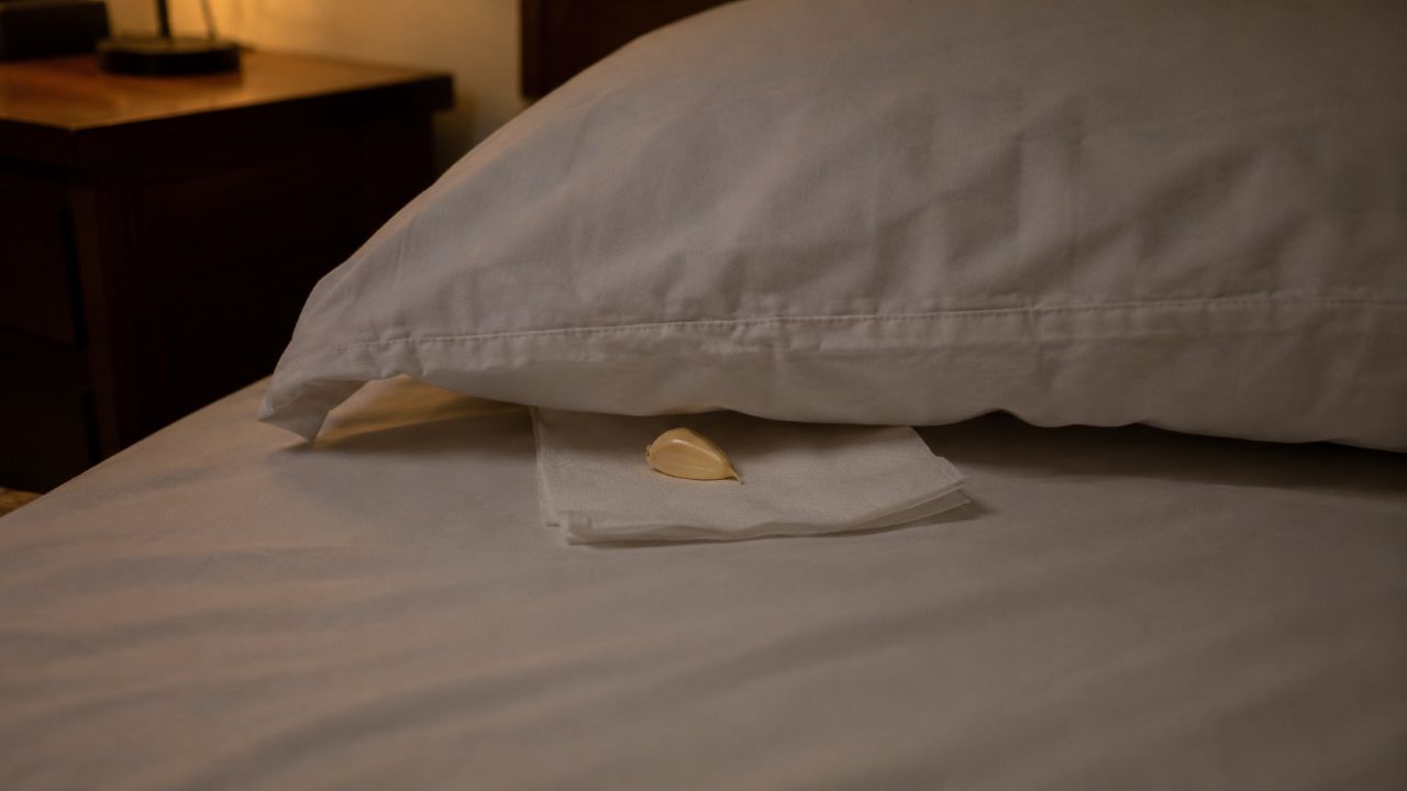 Colocar alho descascado embaixo do travesseiro antes de dormir: para que serve e quando fazer