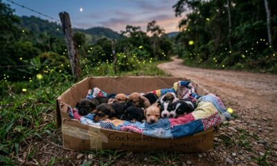 Dez bebês abandonados foram encontrados em caixa coberta por cobertor